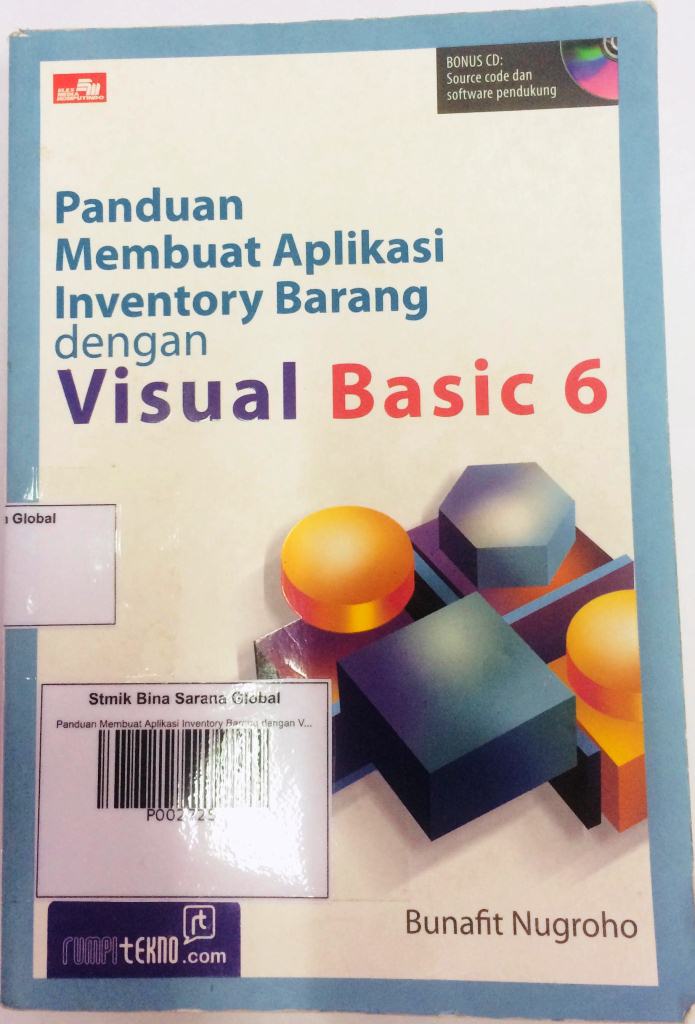 Panduan Membuat Aplikasi Inventory Barang dengan Visual Basic 6