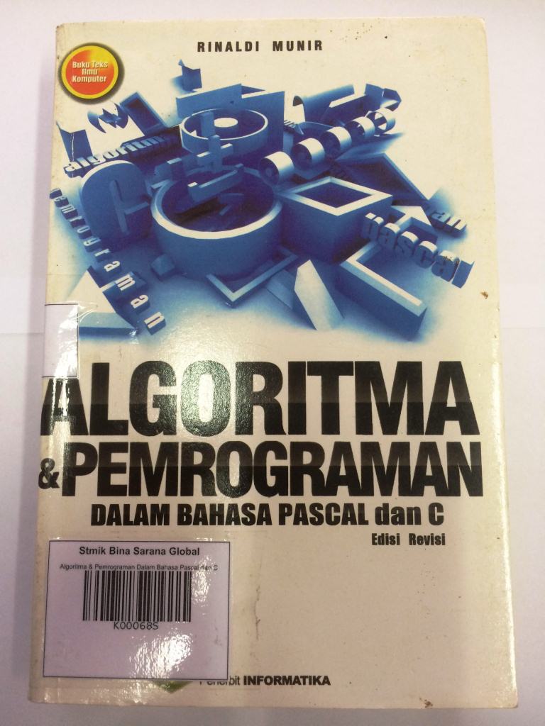 Algoritma & Pemrograman Dalam Bahasa Pascal dan C