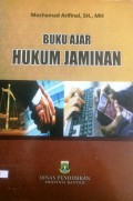 Buku Ajar Hukum Jaminan