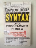 Kumpulan Lengkap SYNTAX untuk Programmer Pemula