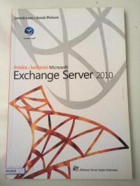 Instalisasi & Konfigurasi Microsoft Exchange Server 2010