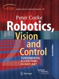 Robotics, Vision and Control Fundamental Algorithms in MATLAB®