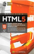 HTML 5 Dasar - Dasar Pengmbangan Aplikasi Berbasis WEB