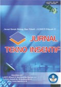 Jurnal Tekno Insentif Vol 14, No 1 ( 2020 )
