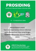 Konferensi Nasional Sistem Informasi 2016