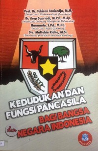 Image of Kedudukan dan Fungsi Pancasila Bagi Bangsa dan Negara Indonesia