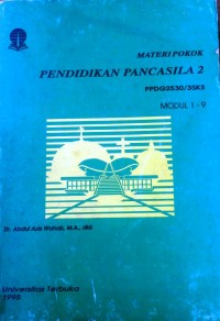 Image of Materi Pokok Pendidikan Pancasila 2